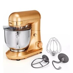 NEW Crux 5.3-Qt Tilt-Head Stand Mixer – Gold | Unopened